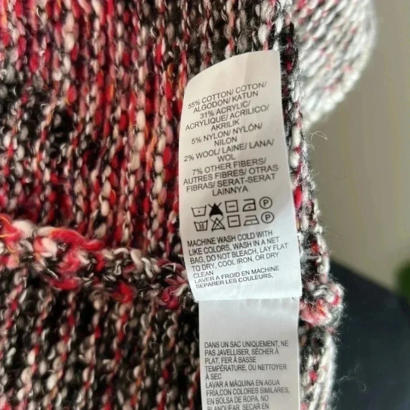 Lucky Brand Women’s Aztec Southwest Long Sweater Topper Car Coat Size Small - Picture 11 of 11
